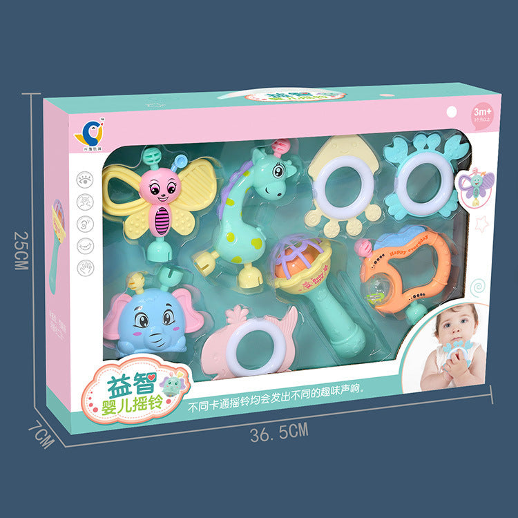Baby rattles toy gift set