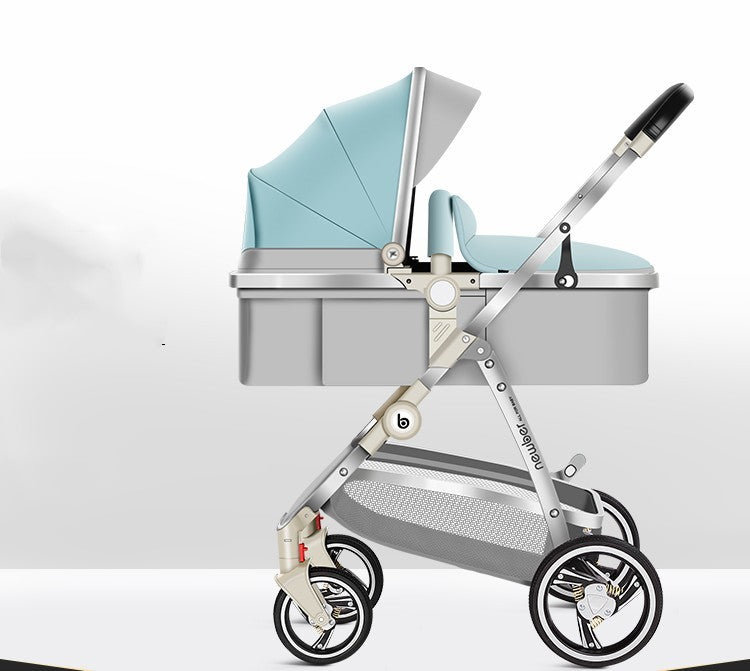 Baby stroller with 360 rotation