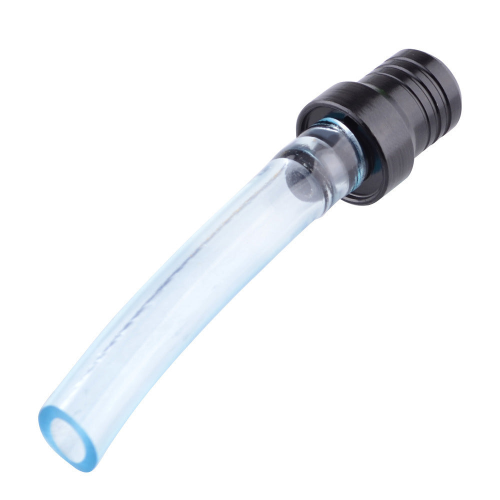 Motorcycle fuel tank vent pipe