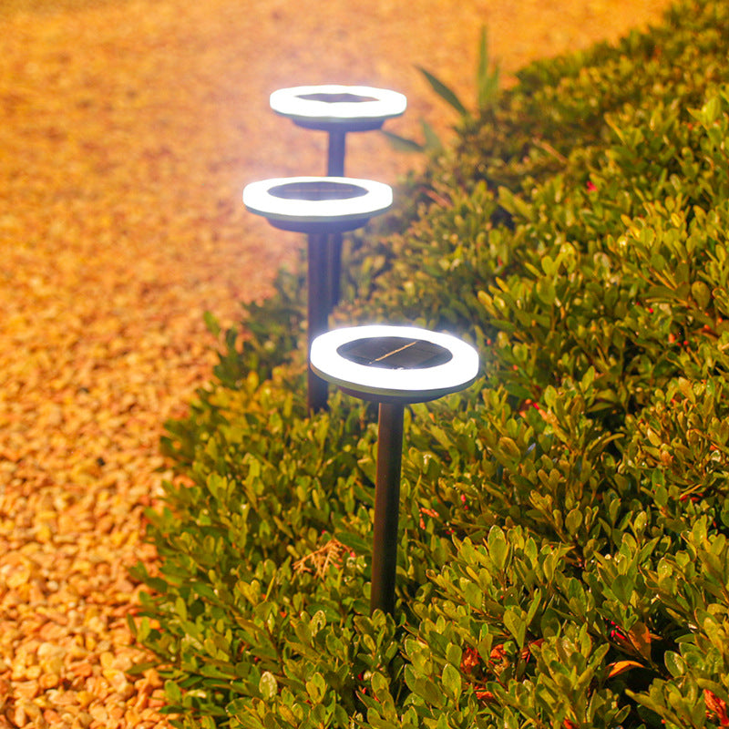 Rotating solar lamp lighthouse