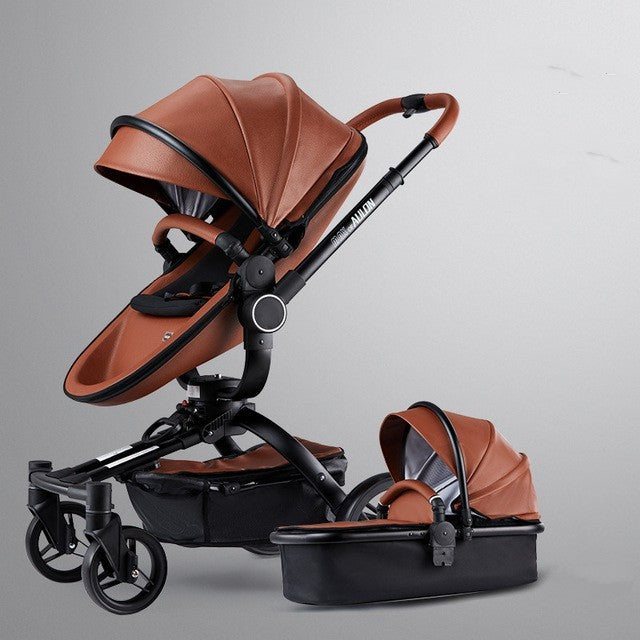 Baby stroller with 360 rotation
