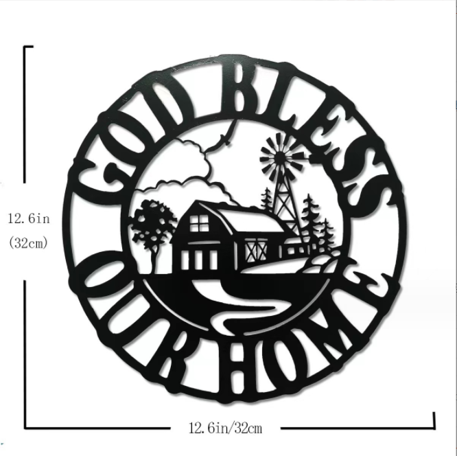 Wall decoration vintage style