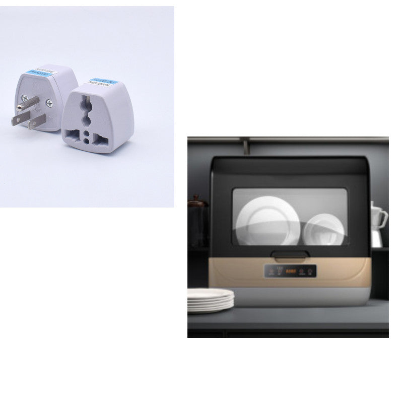 Desktop dishwasher 360 degree cleaning