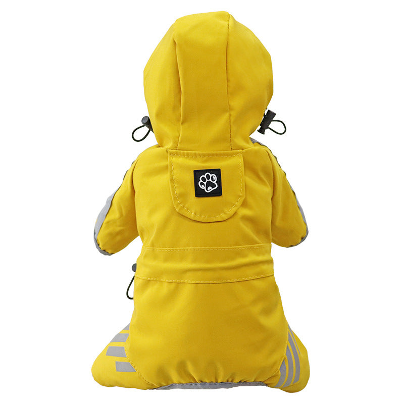 Dog raincoat waterproof breathable