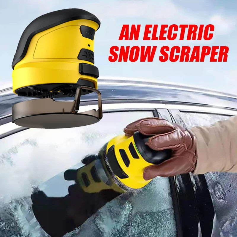 Wireless electric ice scraper
