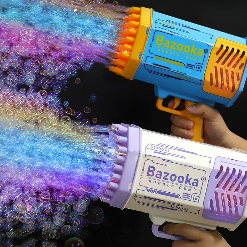 Bubble rocket launcher