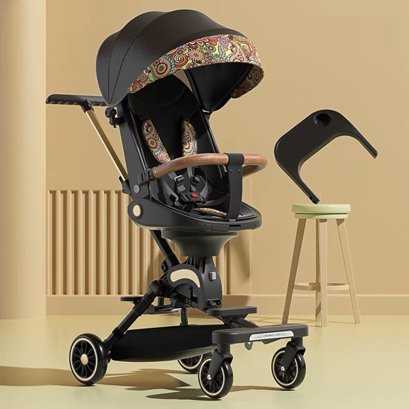 Foldable baby stroller