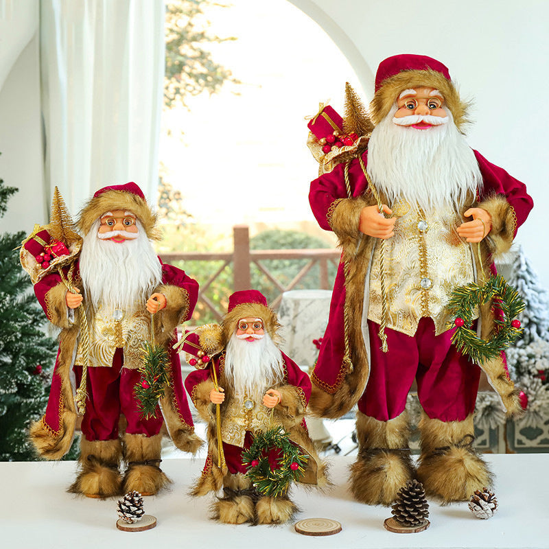 Christmas decoration Santa claus doll