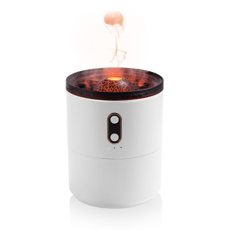Aroma humidifier volcanic flame