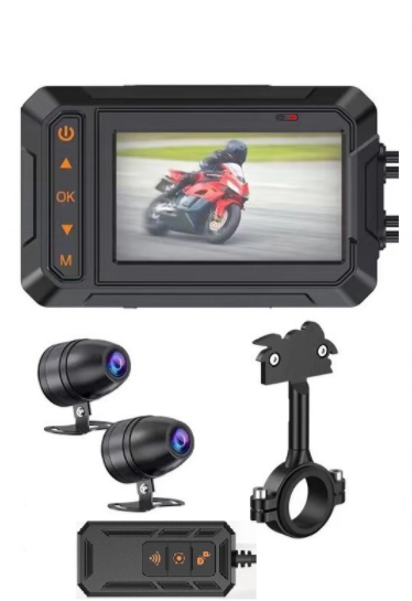 Driving recorder for motorcycle