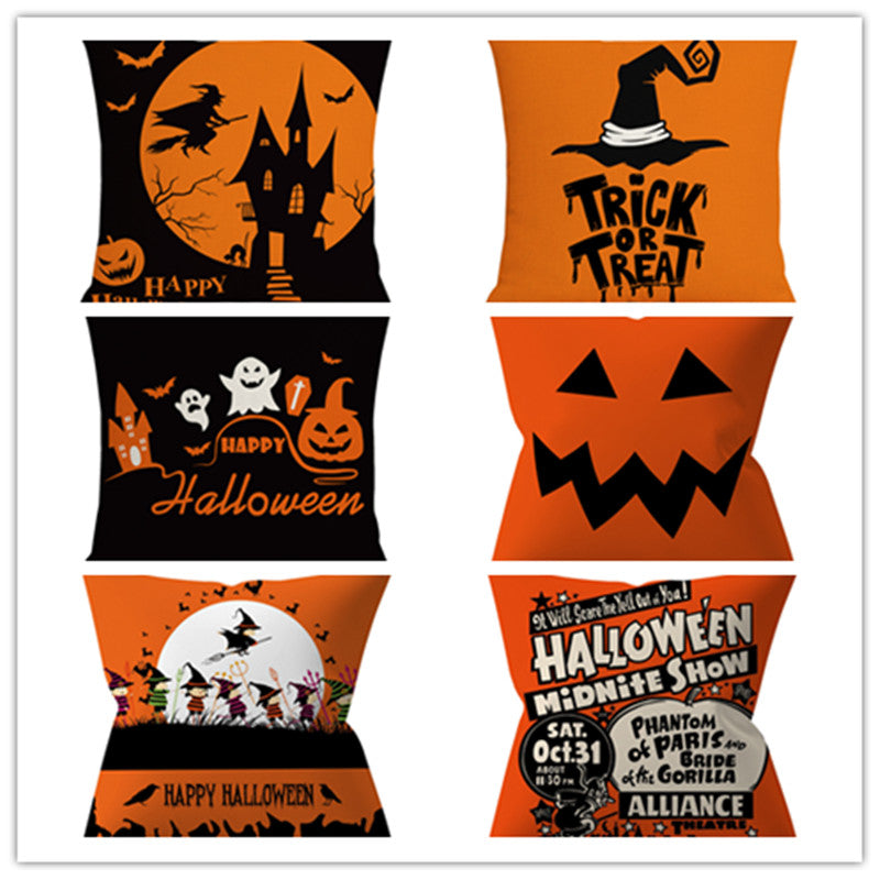 Halloween decorative pillowcases