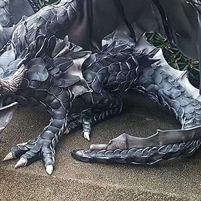 Handmade dragon statue