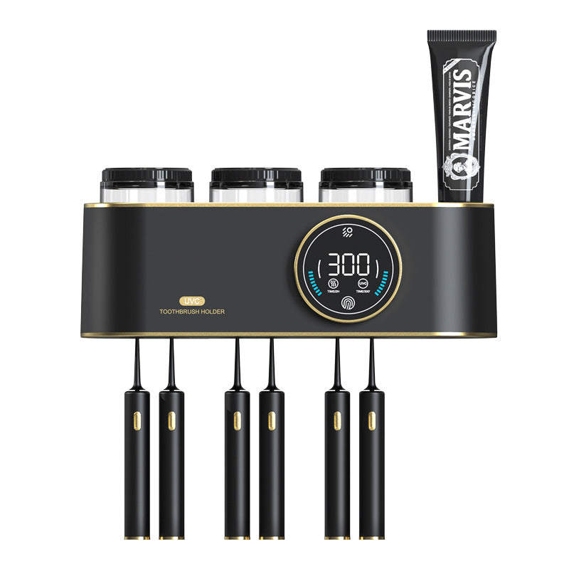 Electric drying rack for toothbrush