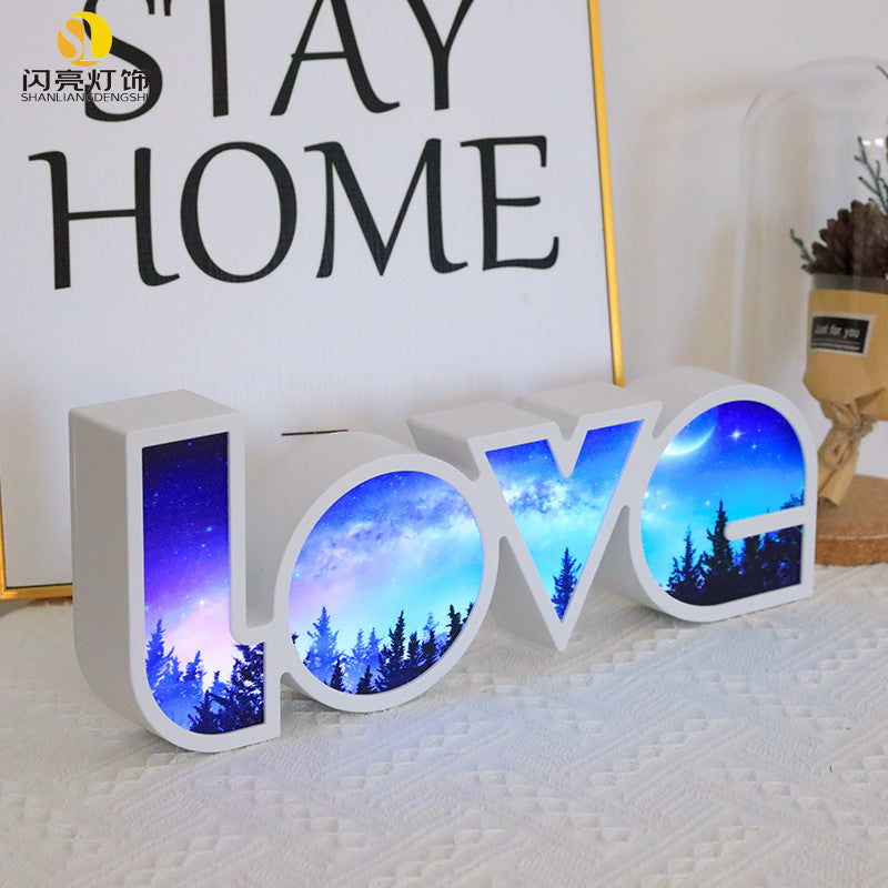 Valentines day gift LED love light