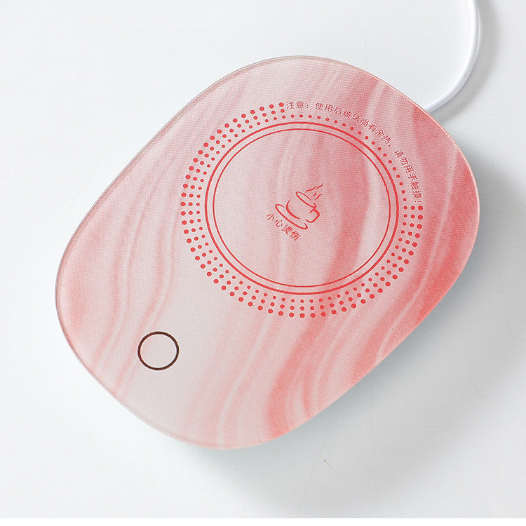 Couple heated coffee mug gift set