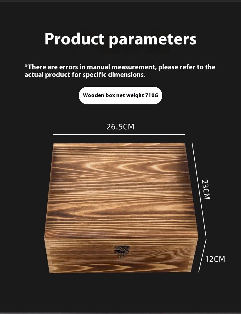 Stainless steel whiskey stones and glasses gift set