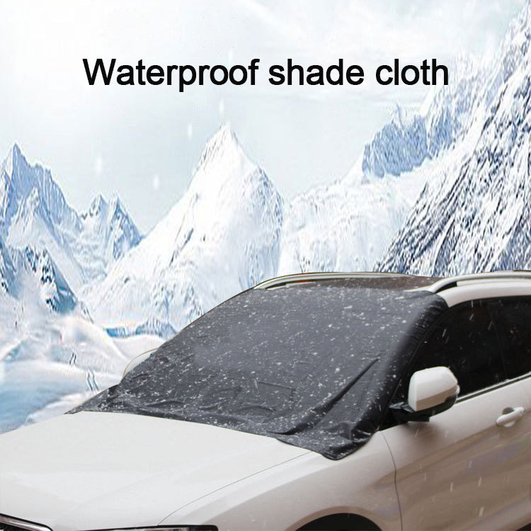 Magnetic windshield cover for cars