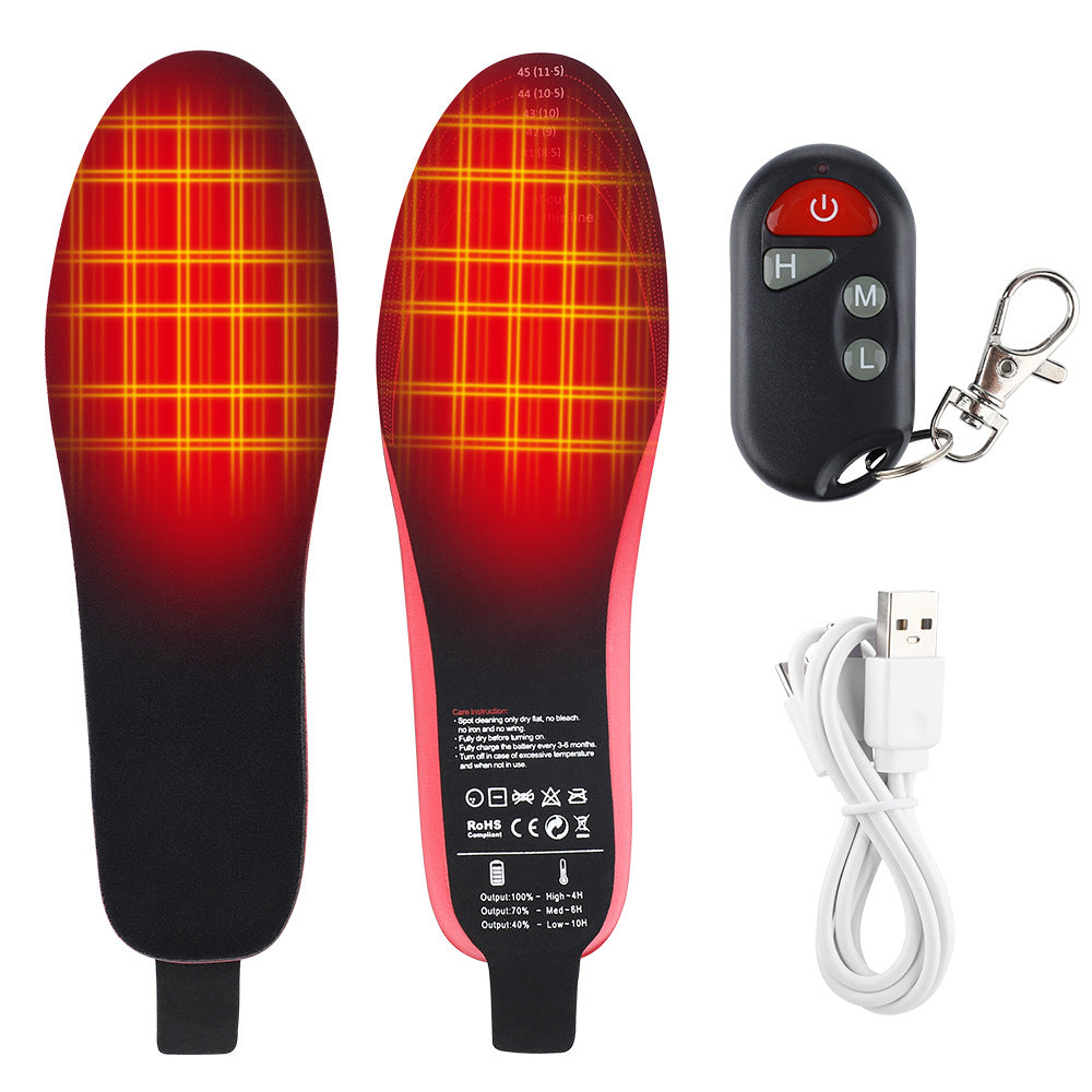 Heated insoles rechargeable