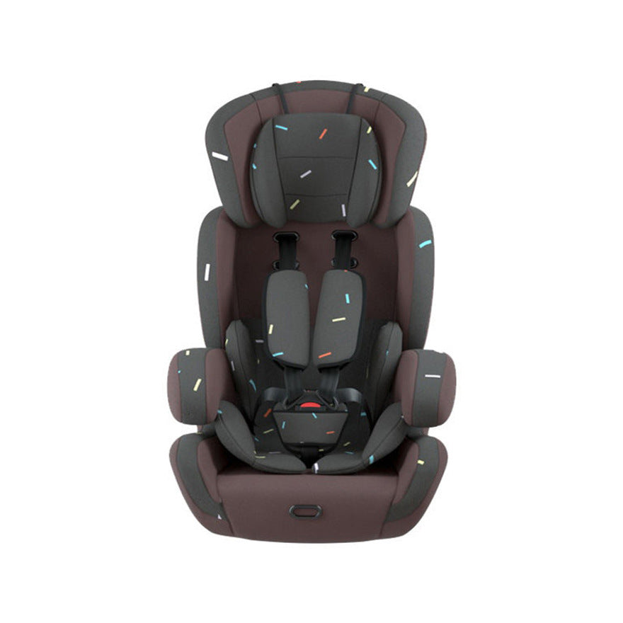 Colorful baby car seats