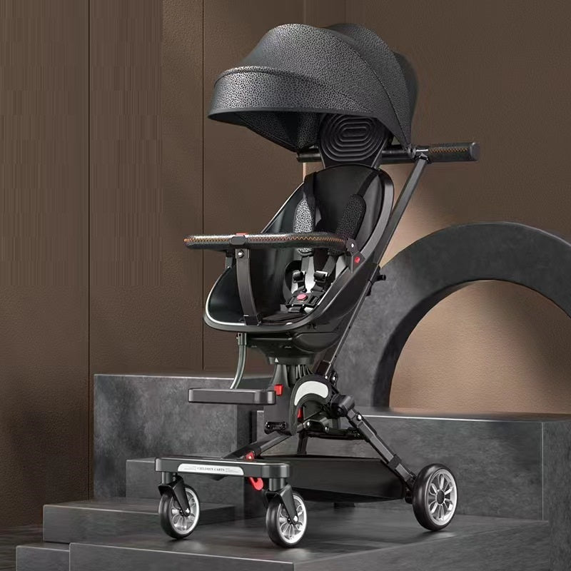 Foldable baby stroller