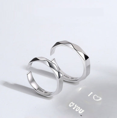 Couple ring set with projection