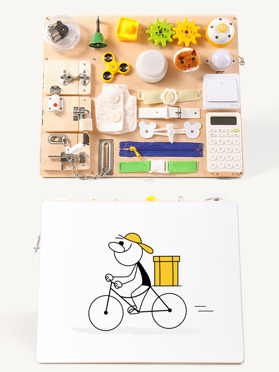 Wooden activity board