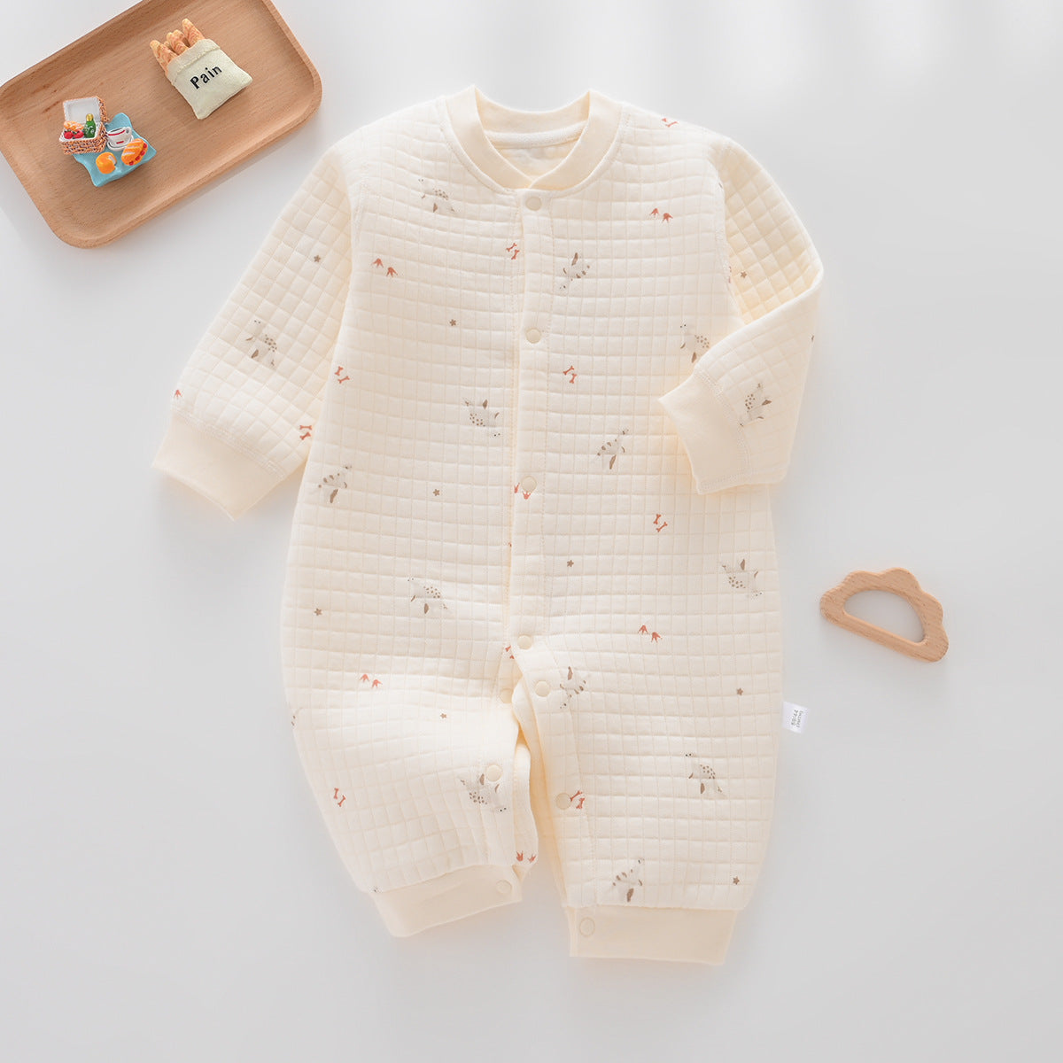 Baby cotton jumpsuit