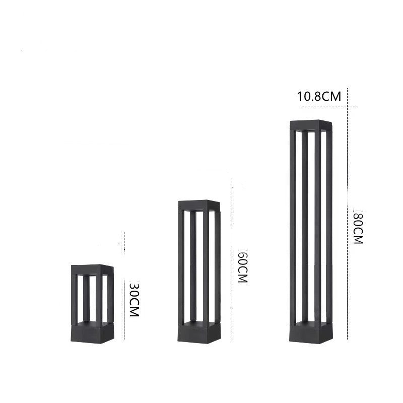 Outdoor aluminum LED lights