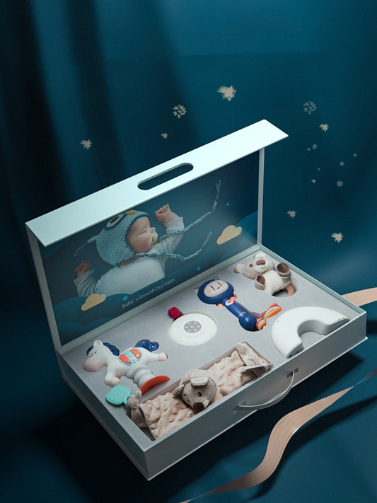 Beautiful newborn baby gift box
