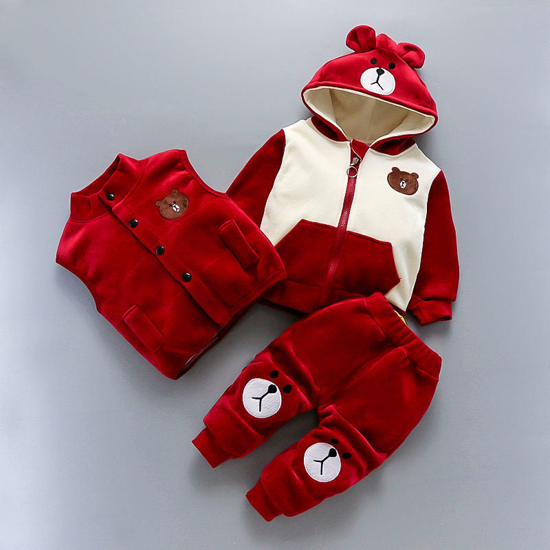 Warm winter clothes for babies