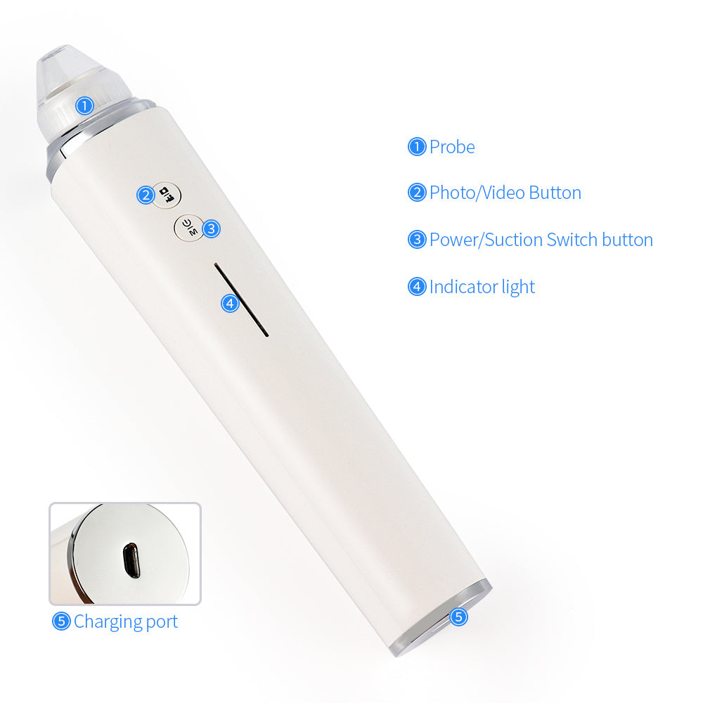 Pore cleaner with camera