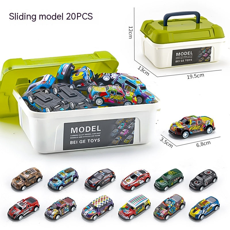 Toy cars with box