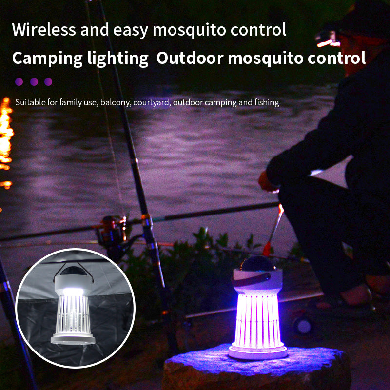 Wireless mosquito lamp