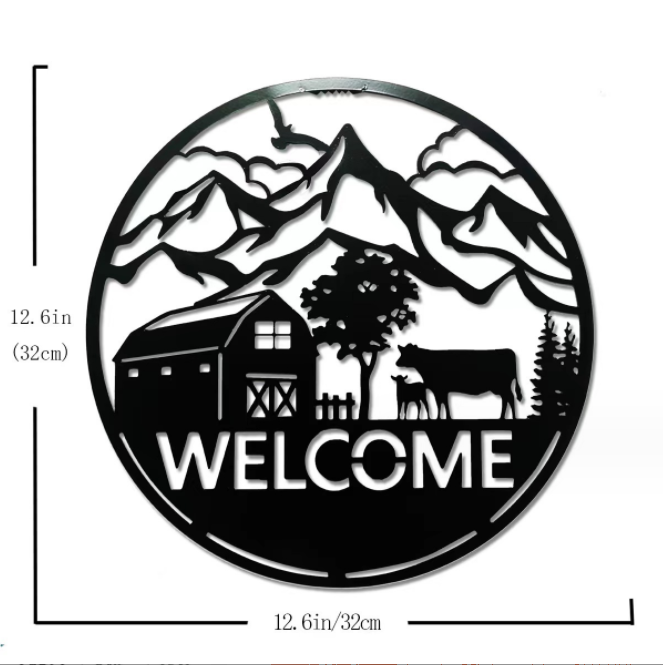 Wall decoration vintage style