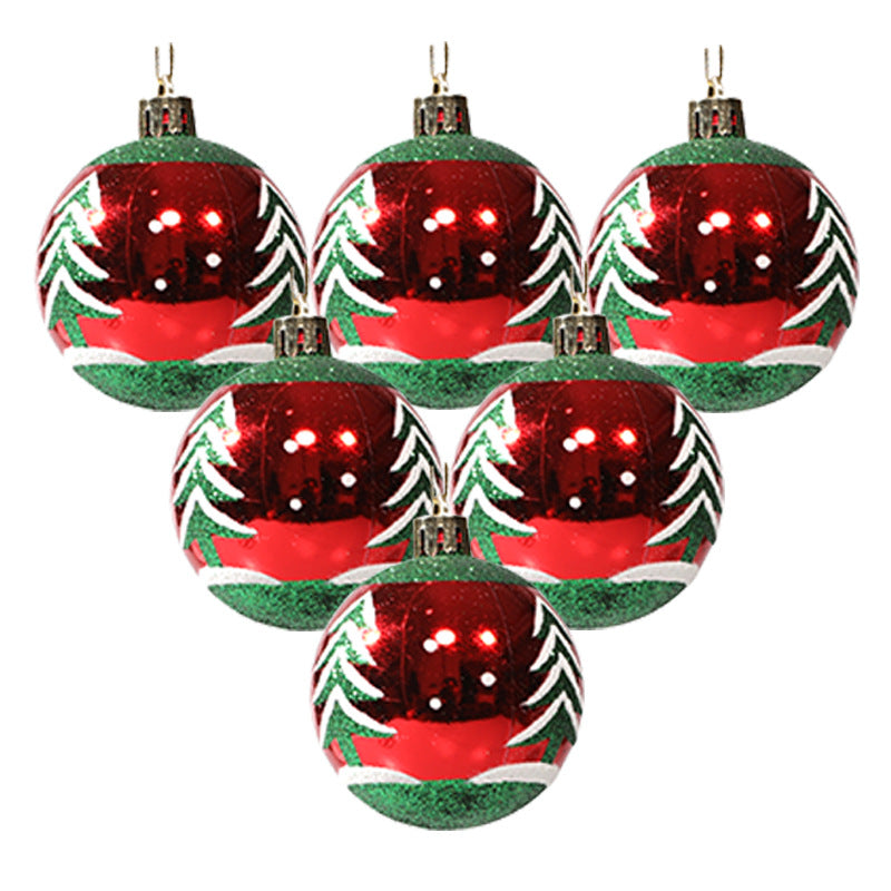 Christmas balls 6 pack