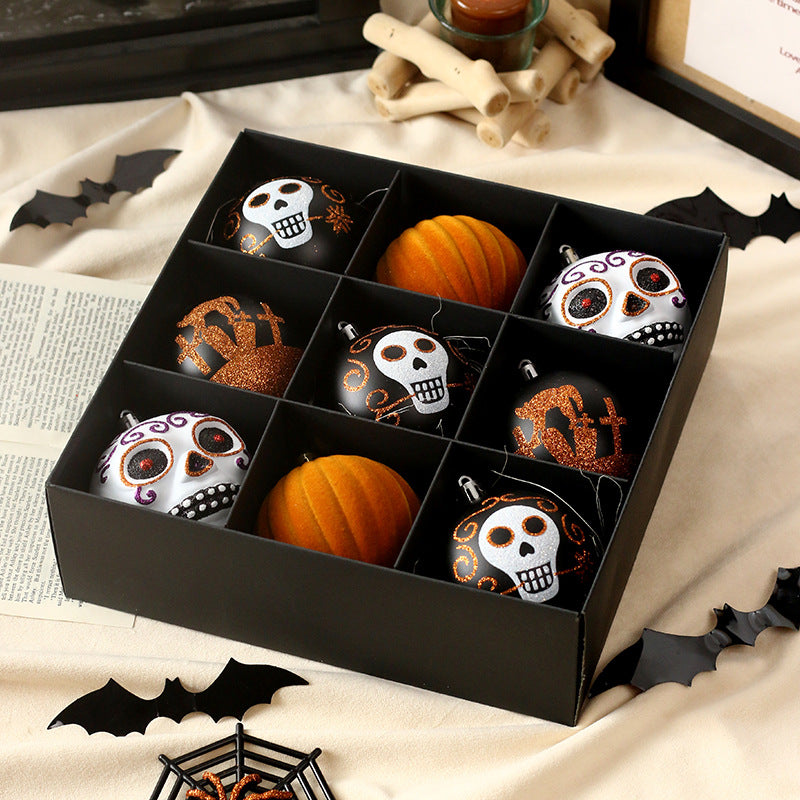 Halloween tree balls set