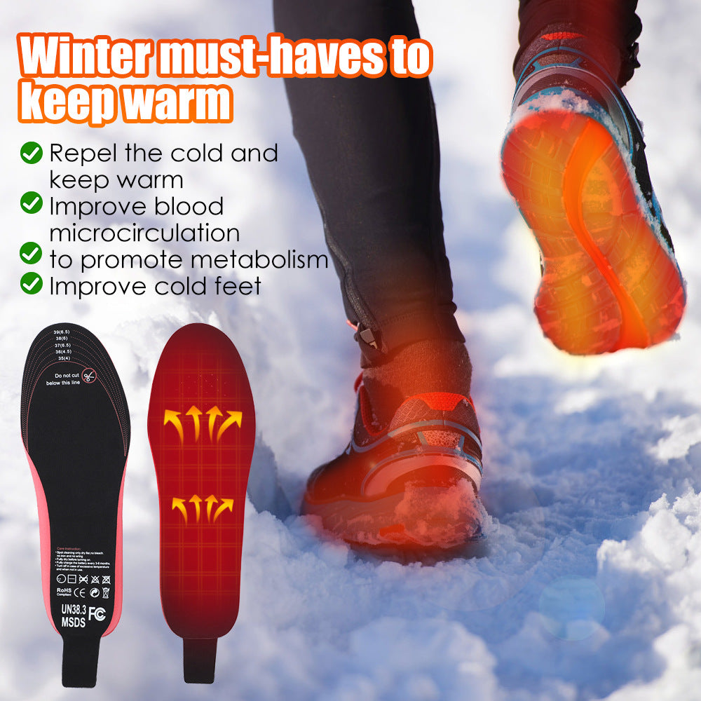 Heated insoles rechargeable