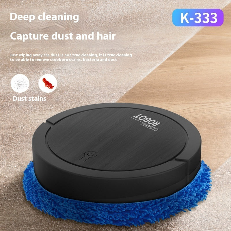Robot for wet and dry mopping