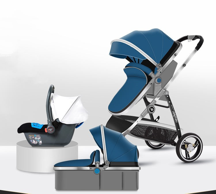 Baby stroller with 360 rotation