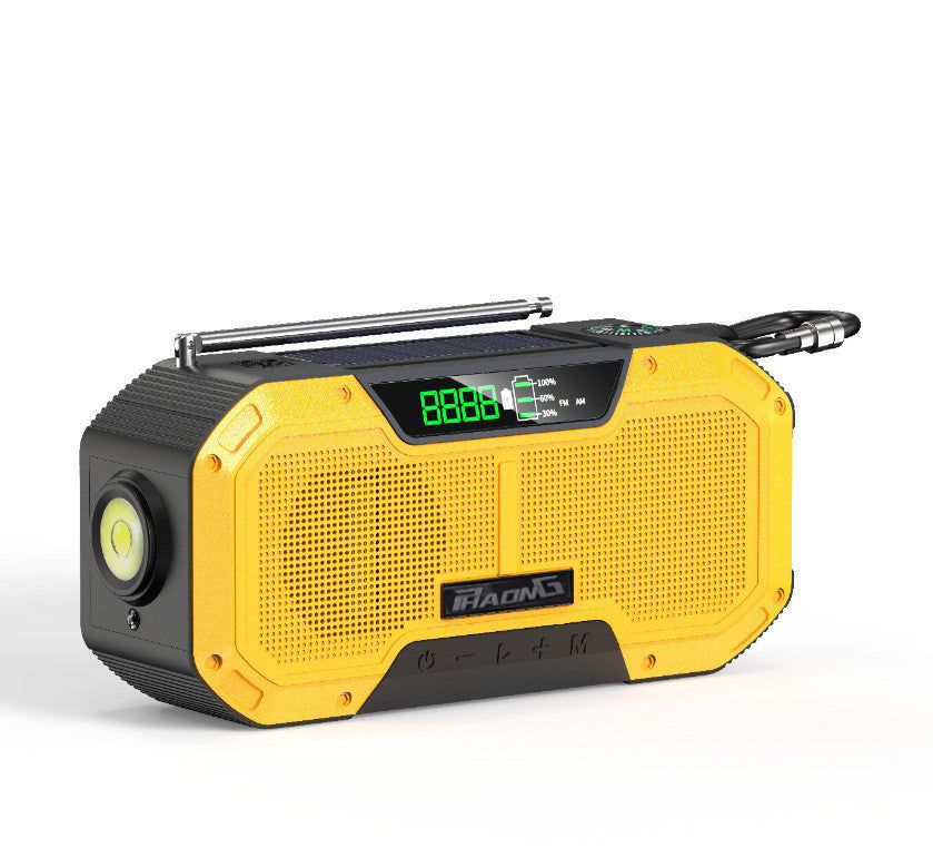 Multifunctional emergency radio