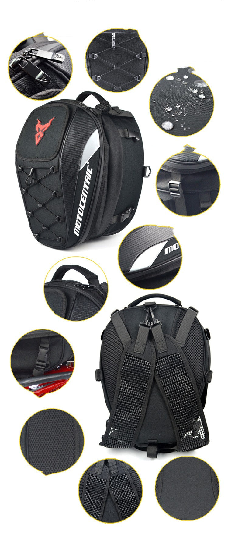 Motorcycle backpack