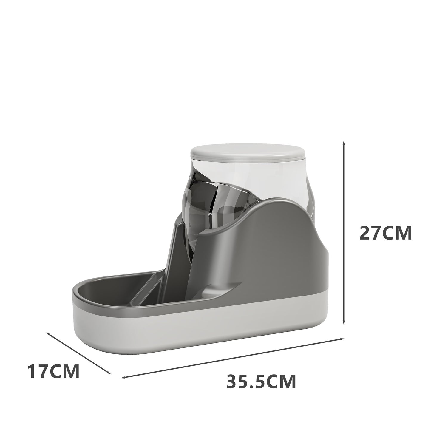 Pet feeding dispenser