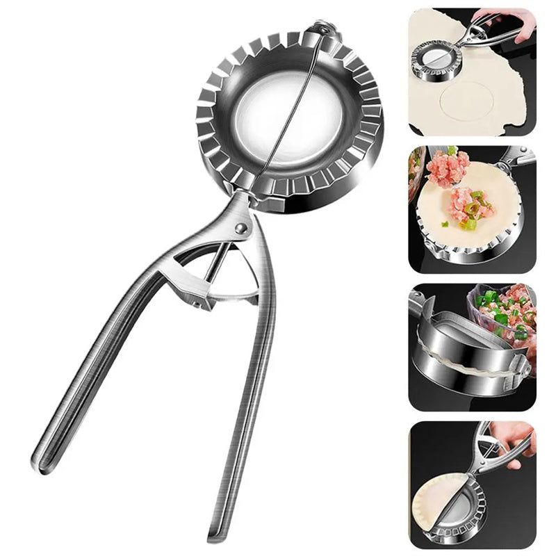 Dumpling pressing tool