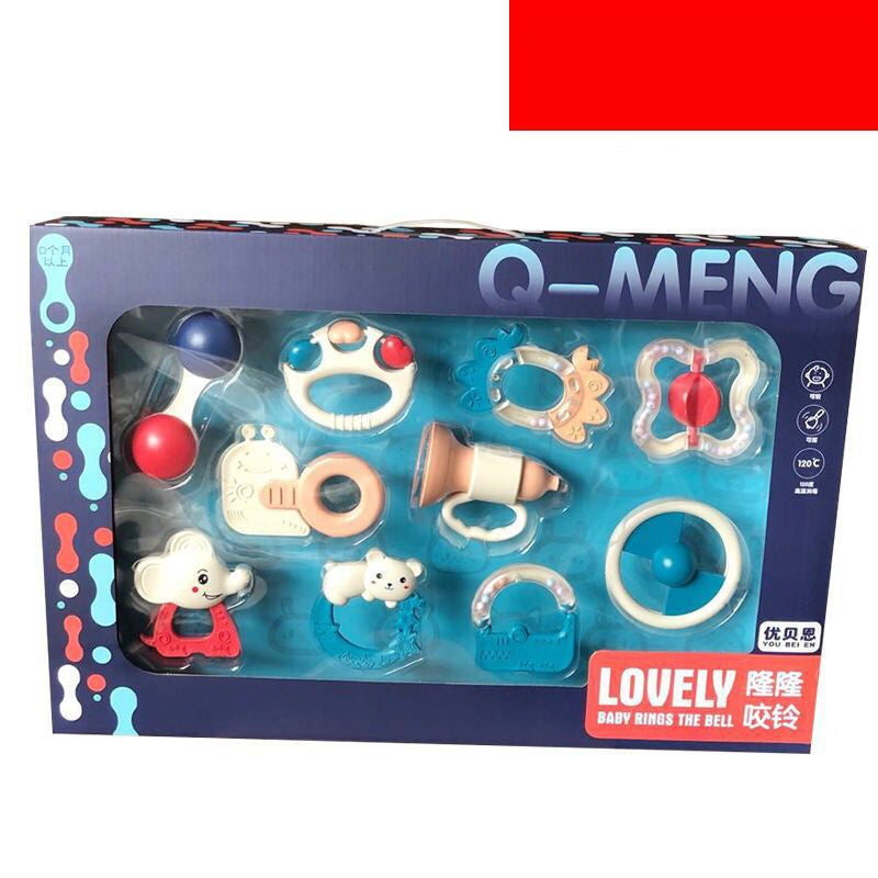 Baby teether rattle set