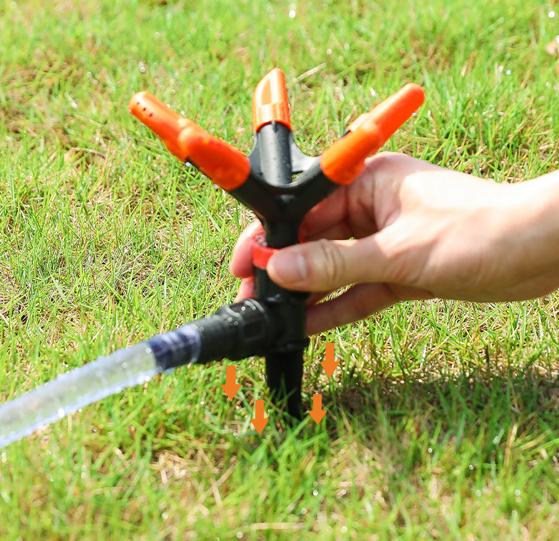 Garden rotating Sprinkler automatic