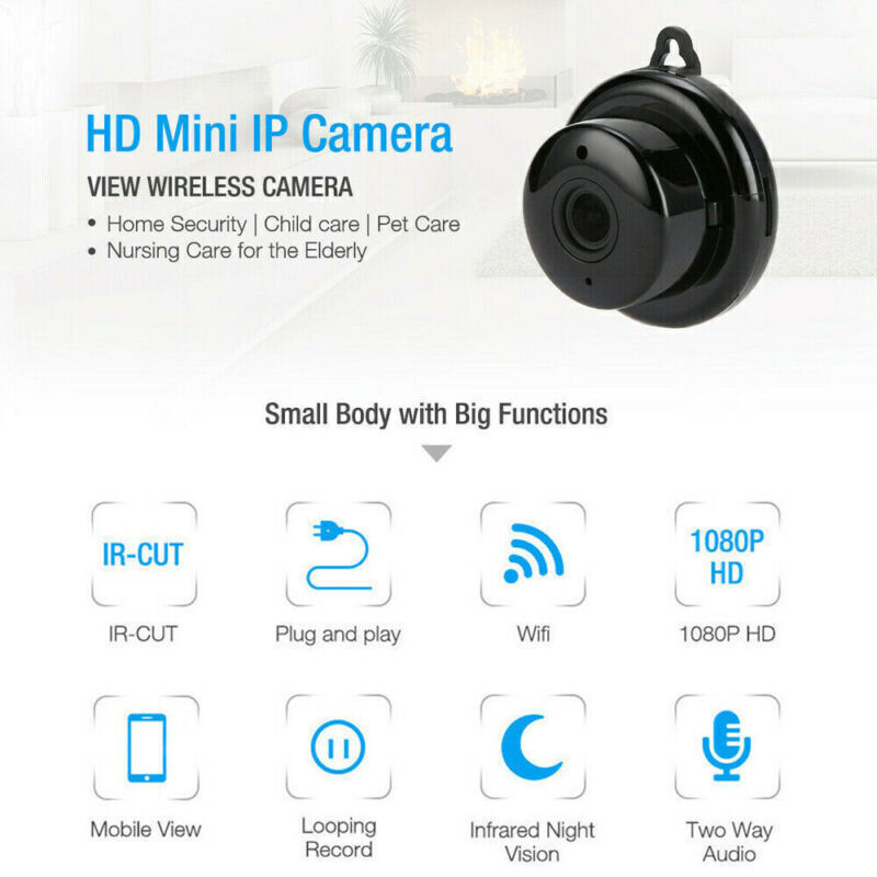 Wireless home security camera
