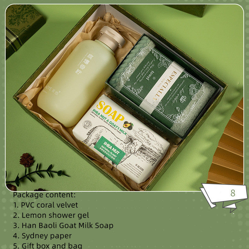 Relaxing spa tea set