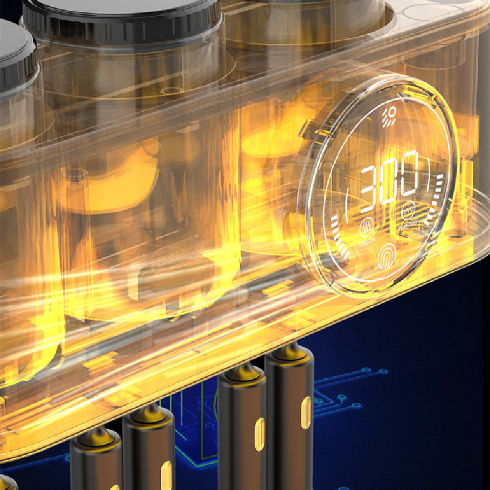 Electric drying rack for toothbrush