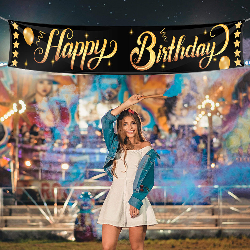 Large congratulations banner