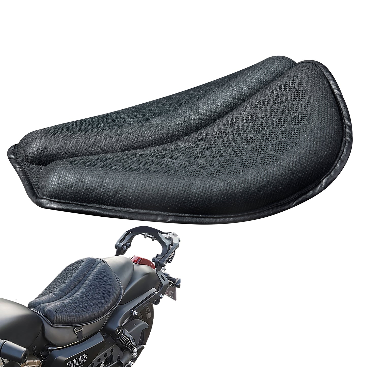 Seat cushion for motorcycle